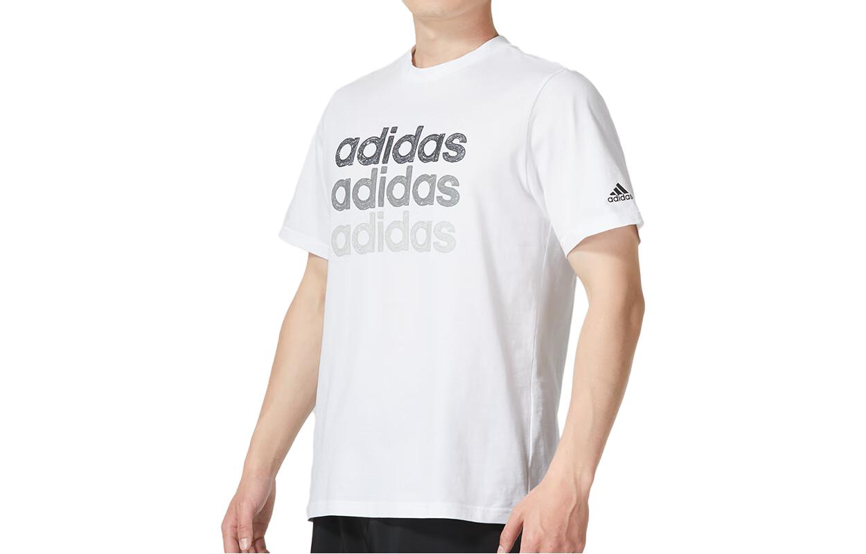 Adidas T Shirts Men s White Crew Neck Moderate Straight Fit HS2522 S
Adidas T Shirts Men s White Crew Neck Moderate Straight Fit HS2522 S