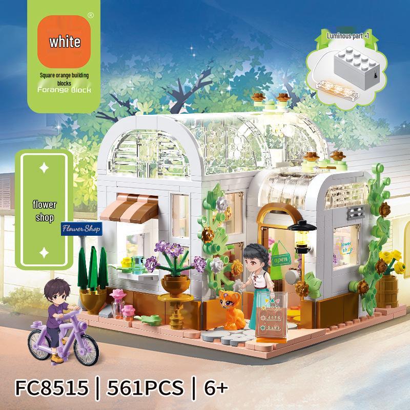 Fangcheng FC8515 Романтический цветочный магазин 2.0 с подсветкой - Модель с быстрой сборкой для детей, Конструктор для девочек
Fangcheng FC8515 Романтический цветочный магазин 2.0 с подсветкой - Модель с быстрой сборкой для детей, Конструктор для девочек