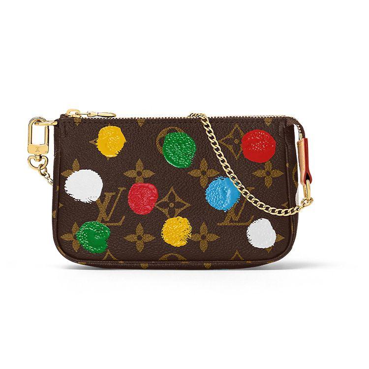 Сумка через плече Louis Vuitton X Yayoi Kusama Mini Monogram з покриттям полотна Жіноча сумка через плече Різнокольорова M81866 Box(Basic Set+Box)
Сумка через плече Louis Vuitton X Yayoi Kusama Mini Monogram з покриттям полотна Жіноча сумка через плече Різнокольорова M81866 Box(Basic Set+Box)