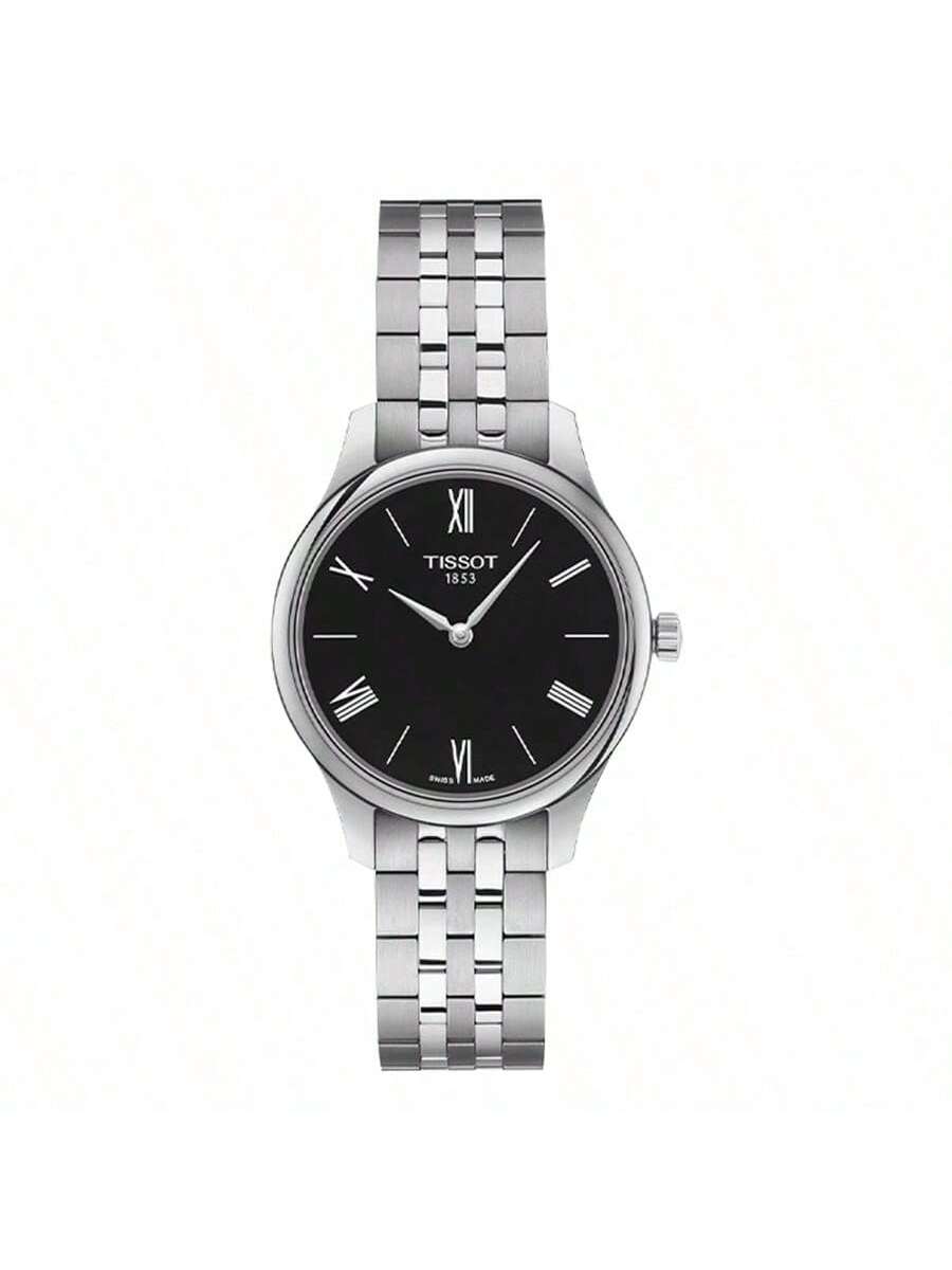 Tissot women s quartz watch, stainless steel strap, water-resistant up to 30 meters T063.209.11.058.00 чорний
Tissot women s quartz watch, stainless steel strap, water-resistant up to 30 meters T063.209.11.058.00 чорний