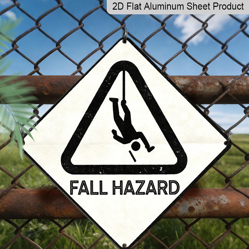2D Flat, 1pc Vintage Falling Hazard Warning Sign - Heavy-Duty Aluminum Retro Safety Decoration Suitable for Construction Site, Garage, Warehouse 20*20cm
2D Flat, 1pc Vintage Falling Hazard Warning Sign - Heavy-Duty Aluminum Retro Safety Decoration Suitable for Construction Site, Garage, Warehouse 20*20cm