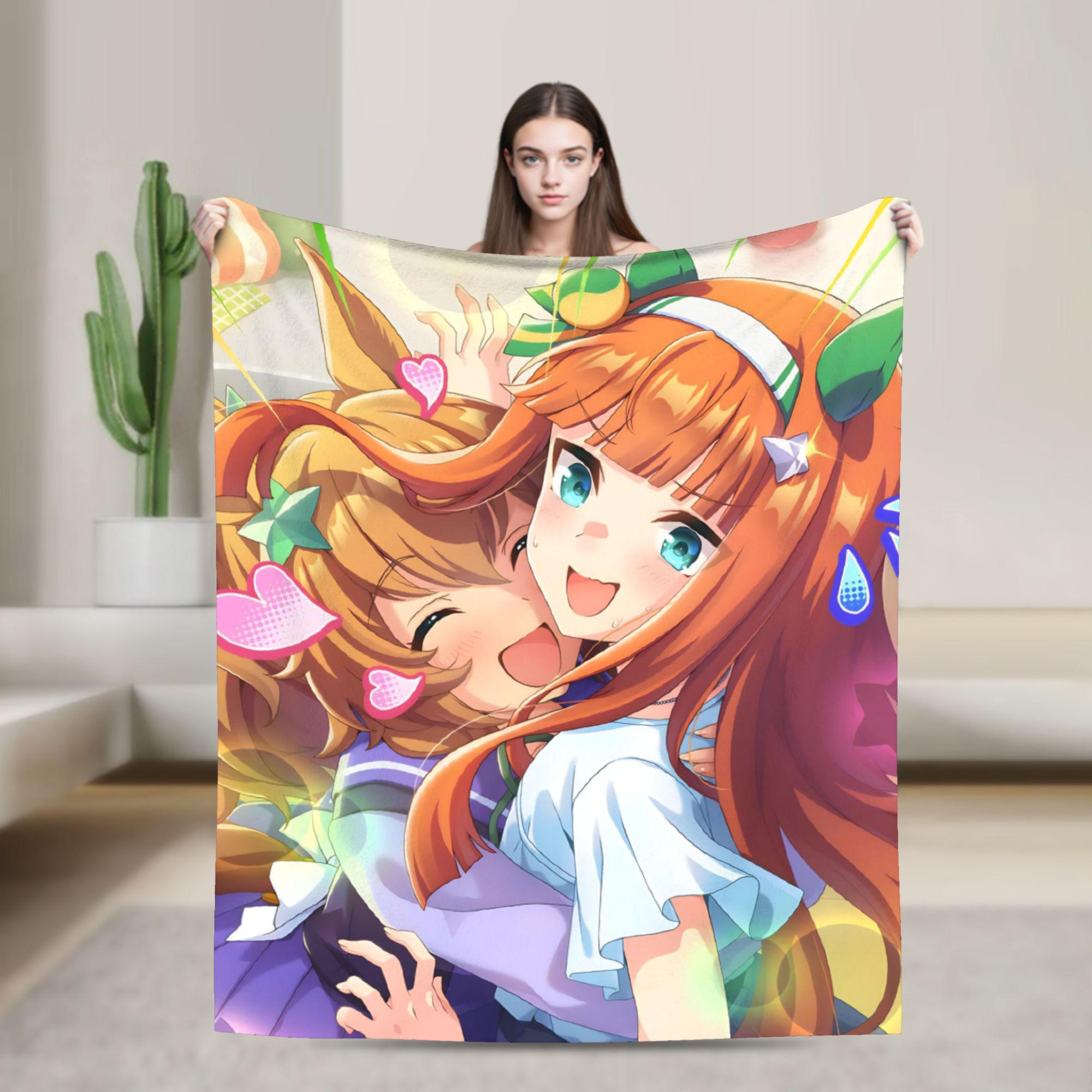 Umamusume Pretty Derby Mayano Top Gun Blanket Flannel Summer Breathable Soft Throw Blankets for Bedding Travel Plush Thin Quilt 75x90cm
Umamusume Pretty Derby Mayano Top Gun Blanket Flannel Summer Breathable Soft Throw Blankets for Bedding Travel Plush Thin Quilt 75x90cm
