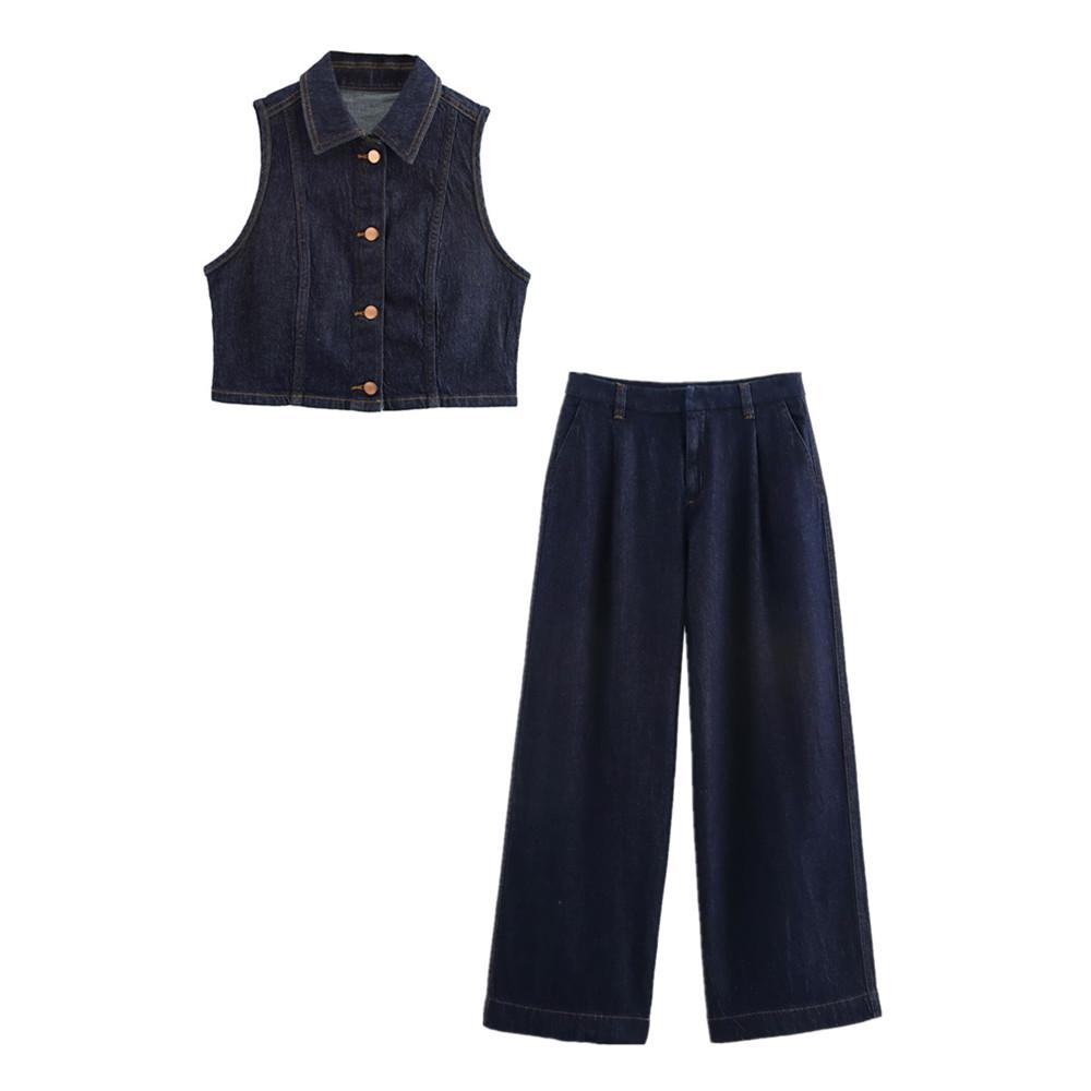 Women s Denim Set: Spring 2025 Short Turn-Down Collar Top & Mid-Waist Straight-Leg Jeans. Large темно-синий
Women s Denim Set: Spring 2025 Short Turn-Down Collar Top & Mid-Waist Straight-Leg Jeans. Large темно-синий