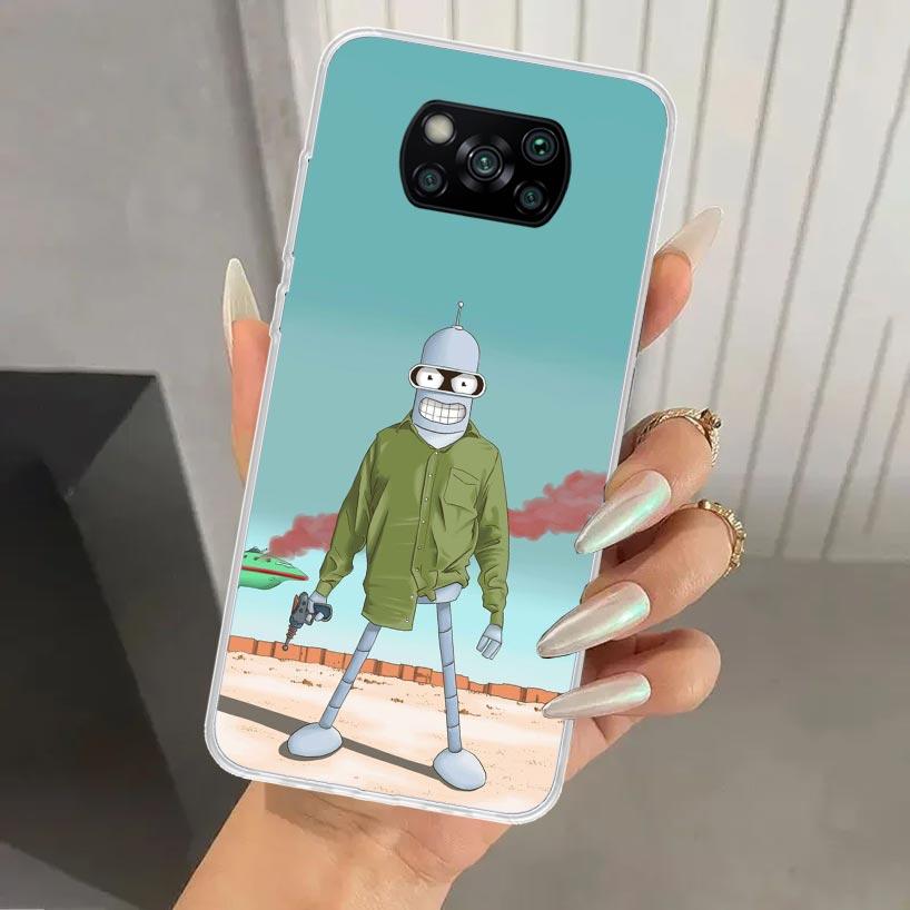 Cartoon F-Futuramas Phone Case for Xiaomi Poco X7 X6 X5 X4 X3 Nfc F7 Ultra F6 F5 Pro F4 GT F3 M6 M5S M4 M3 Soft Print Shell X7 X Xiaomi Poco X6 Pro
Cartoon F-Futuramas Phone Case for Xiaomi Poco X7 X6 X5 X4 X3 Nfc F7 Ultra F6 F5 Pro F4 GT F3 M6 M5S M4 M3 Soft Print Shell X7 X Xiaomi Poco X6 Pro