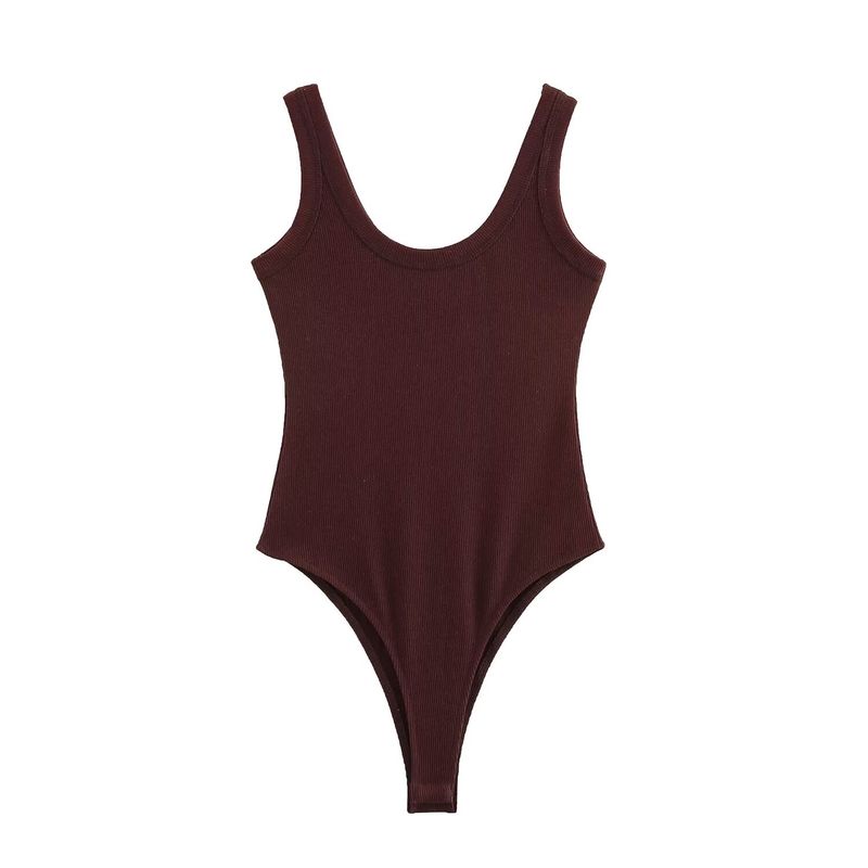 Ранняя осень Новое поступление Футболка-майка Женская мода Повседневный круглый вырез Широкая резинка В рубчик Комбинезон 4424801 Dark brown M
Ранняя осень Новое поступление Футболка-майка Женская мода Повседневный круглый вырез Широкая резинка В рубчик Комбинезон 4424801 Dark brown M