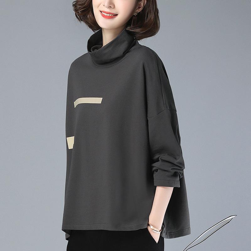 2024 Women s High Neck Fleece Sweatshirt - Versatile Spring/Autumn Loose Top XL (140-160 jin) чорний
2024 Women s High Neck Fleece Sweatshirt - Versatile Spring/Autumn Loose Top XL (140-160 jin) чорний