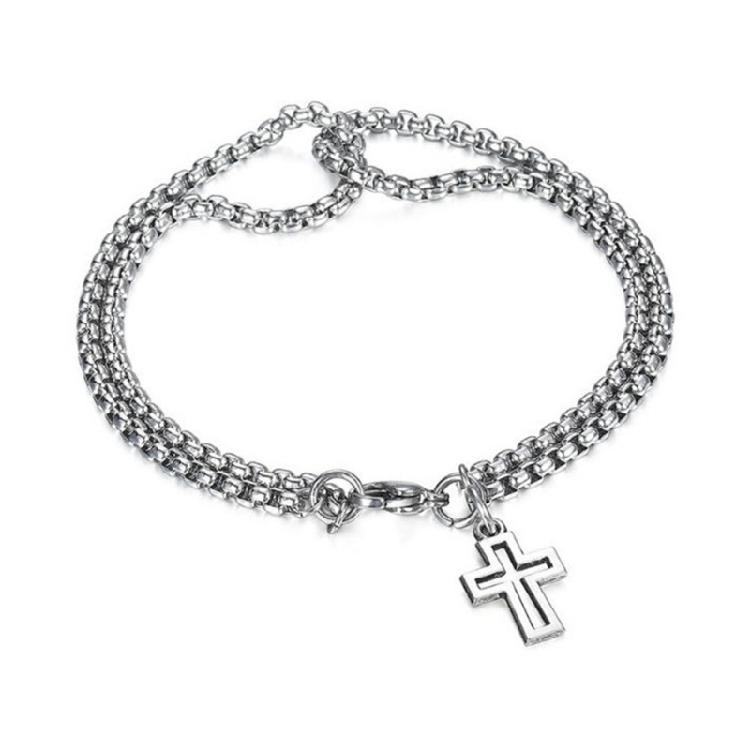 Contemporary Crosses Shaped Steel Bracelet For Men Jewelry Trendy Daily Wear 1
Contemporary Crosses Shaped Steel Bracelet For Men Jewelry Trendy Daily Wear 1
