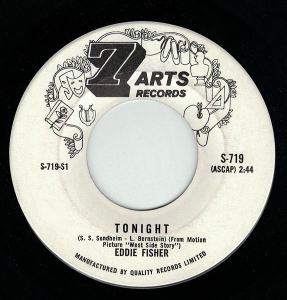 7inch Record EDDIE FISHER - Tonight / Breezin Along With The B S719 7 Arts Records 1961 Canada Pop Used
7inch Record EDDIE FISHER - Tonight / Breezin Along With The B S719 7 Arts Records 1961 Canada Pop Used