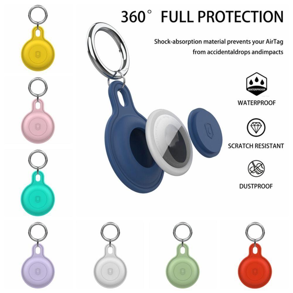 with Waterproof Plug Silicone Airtag Key Ring Holder Airtag Protective Case Locator Sleeve
with Waterproof Plug Silicone Airtag Key Ring Holder Airtag Protective Case Locator Sleeve