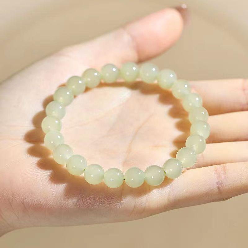Imitation Hetian Jade & Green Jasper Bead Bracelet for Women - Niche Design, Bestseller, 6-10MM
Imitation Hetian Jade & Green Jasper Bead Bracelet for Women - Niche Design, Bestseller, 6-10MM