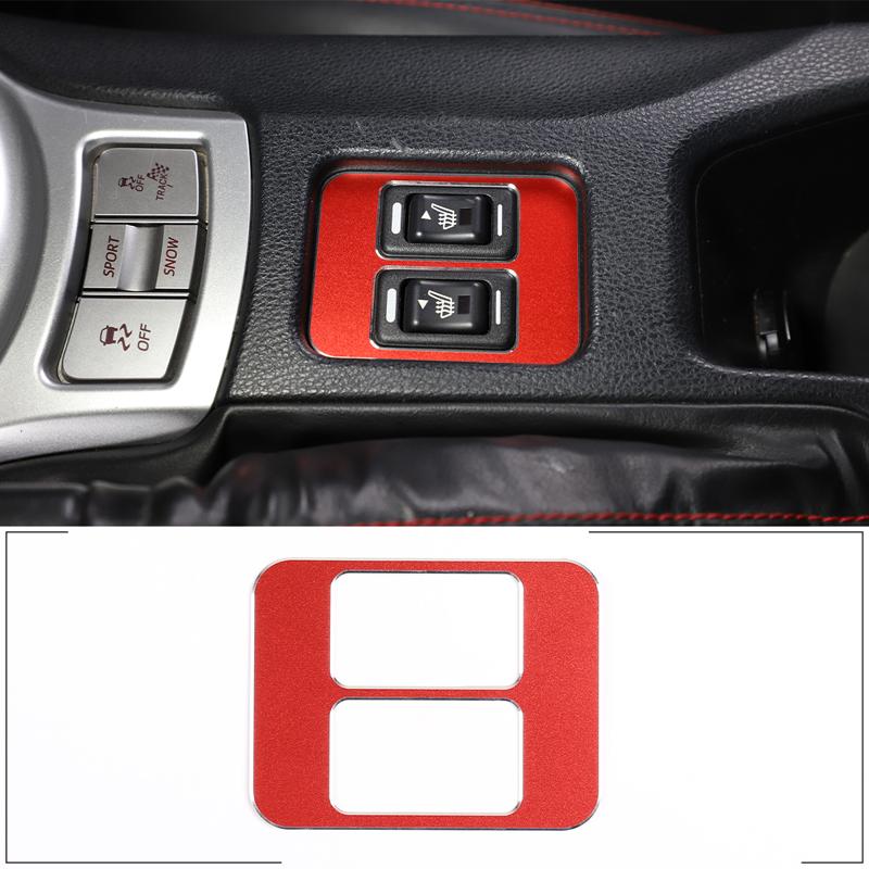 Aluminum Alloy Car Trunk Switch Seat Heating Button Frame Decoration Sticker For Toyota 86/Subaru BRZ 2016-2020 Car Accessories красный
Aluminum Alloy Car Trunk Switch Seat Heating Button Frame Decoration Sticker For Toyota 86/Subaru BRZ 2016-2020 Car Accessories красный