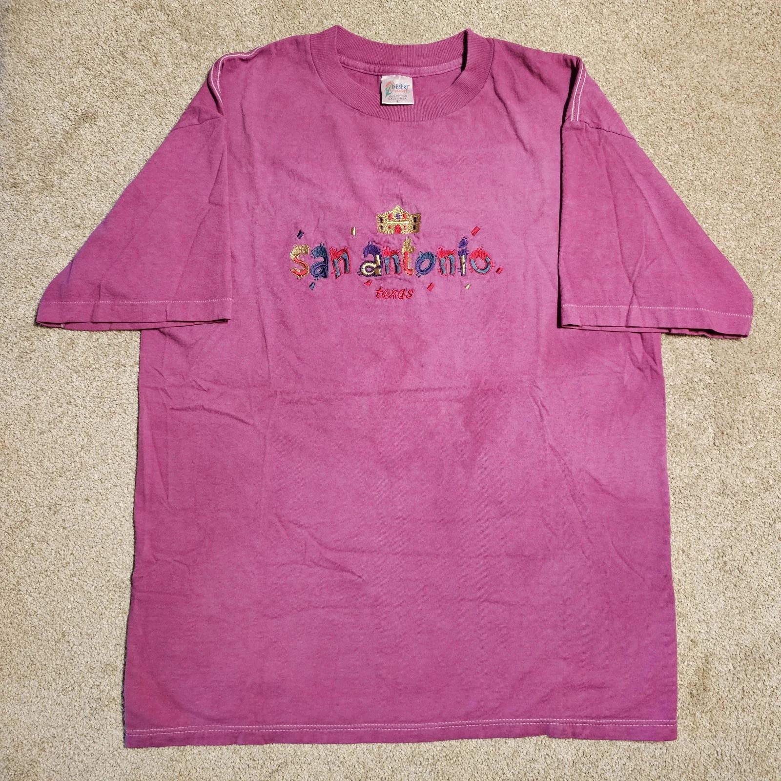 Vintage 90s San Antonio Texas Tourist T-shirt Mens L Purple Single Grunge Ironic S
Vintage 90s San Antonio Texas Tourist T-shirt Mens L Purple Single Grunge Ironic S