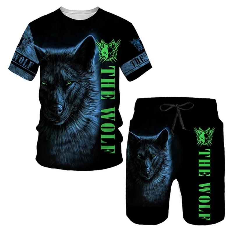 The Wolf Print Set Suit Hip Hop Harajuku 3D Sports 2 Piece Oversized Sweatshirt O-neck Tshirt Beach Shorts Outfits Man 2025 S
The Wolf Print Set Suit Hip Hop Harajuku 3D Sports 2 Piece Oversized Sweatshirt O-neck Tshirt Beach Shorts Outfits Man 2025 S