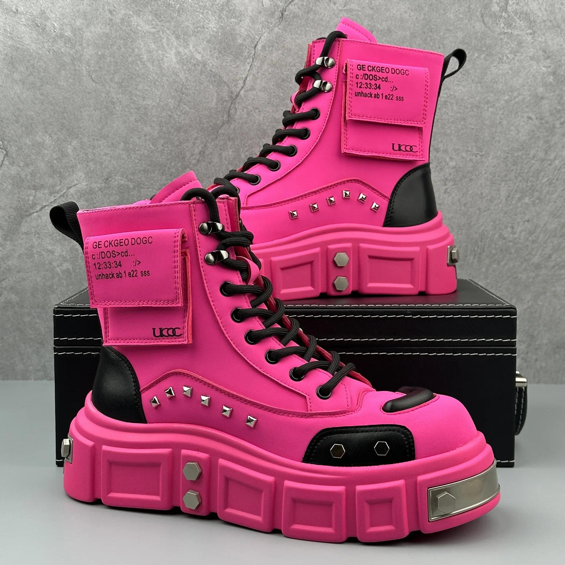 Высокие/низкие кроссовки мужские дизайнерские белые туфли с заклепками модные повседневные кожаные дышащие туфли на плоской платформе с увеличенным ростом 44
Высокие/низкие кроссовки мужские дизайнерские белые туфли с заклепками модные повседневные кожаные дышащие туфли на плоской платформе с увеличенным ростом 44