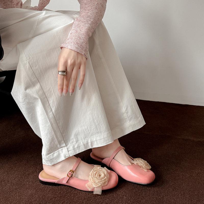 Баотоу полутапочки женские носят универсальные ленивые туфли на плоской подошве прохладные тапочки весна и лето новые женские туфли Мюли на мягкой подошве с мелким вырезом 39 розовый
Баотоу полутапочки женские носят универсальные ленивые туфли на плоской подошве прохладные тапочки весна и лето новые женские туфли Мюли на мягкой подошве с мелким вырезом 39 розовый