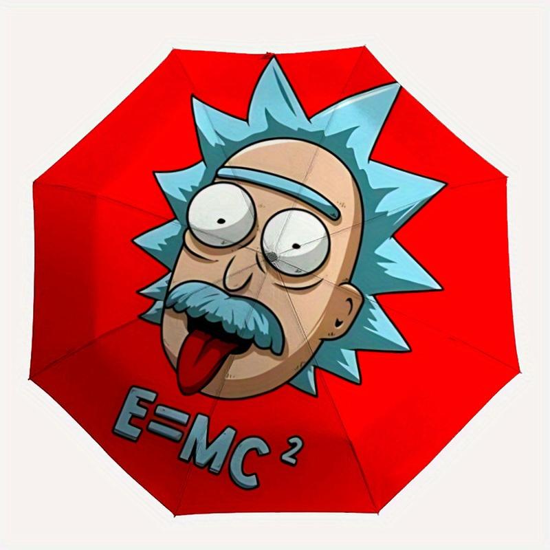 Rick and Morty Automatic Folding Umbrella with Sturdy Iron Frame, Portable Compact Travel Umbrella All-Season Use Parties 0807046
Rick and Morty Automatic Folding Umbrella with Sturdy Iron Frame, Portable Compact Travel Umbrella All-Season Use Parties 0807046