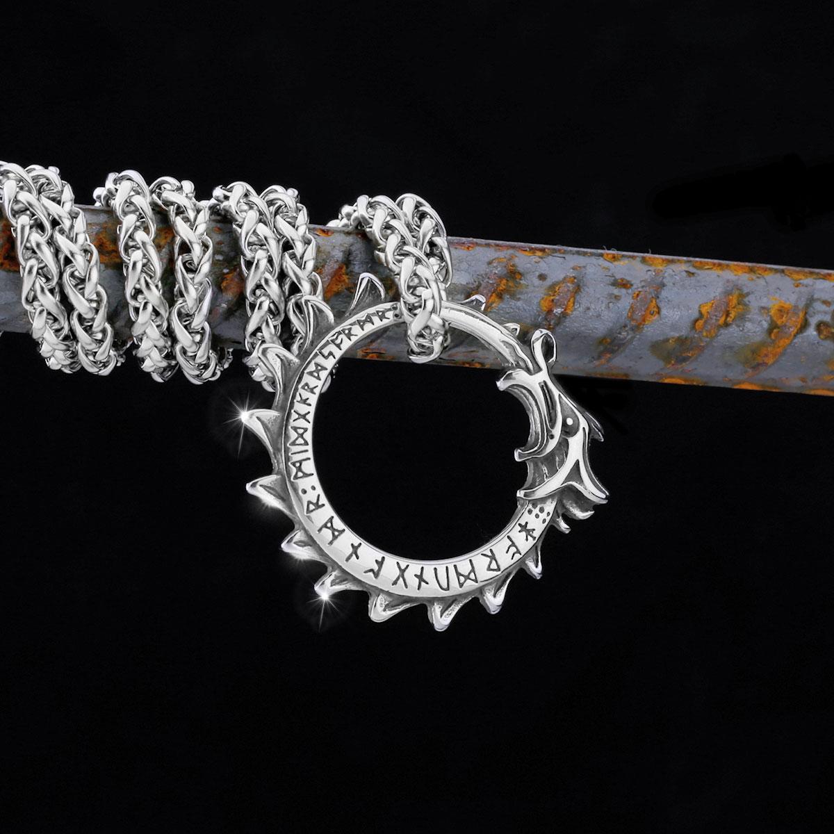 Нержавіюча сталь Дракон Панк Намисто Кельтські Три Вівці Ведмідь Змія Тотем Вікінгський Підвіска Чоловічий Шарм Ювелірний Подарунок Only Pendant
Нержавіюча сталь Дракон Панк Намисто Кельтські Три Вівці Ведмідь Змія Тотем Вікінгський Підвіска Чоловічий Шарм Ювелірний Подарунок Only Pendant