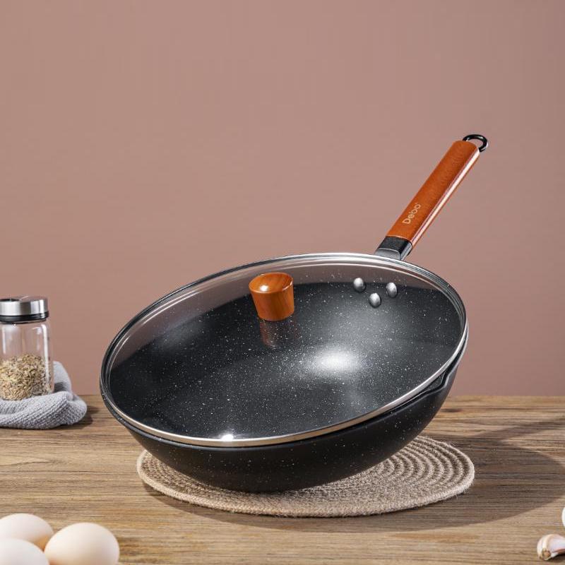 Depot Hebrew Series 32CM Non-stick Iron Wok
Depot Hebrew Series 32CM Non-stick Iron Wok