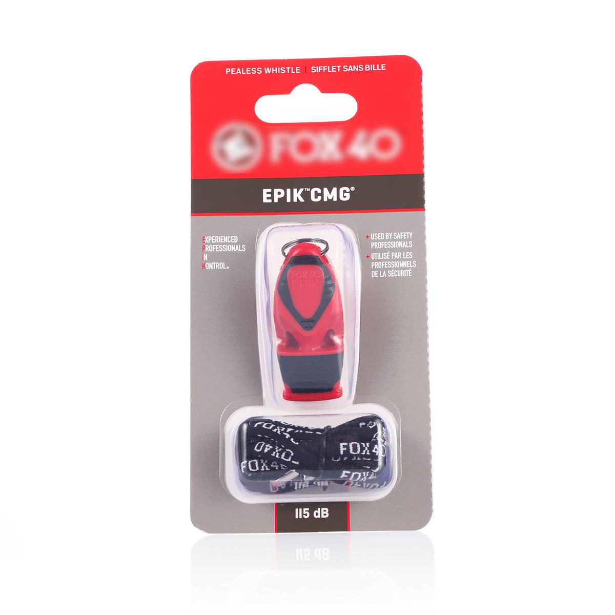 FOX40 High-Frequency Whistle for Sports Referees and Coaches - Durable, Plastic, Seedless Design. червоний
FOX40 High-Frequency Whistle for Sports Referees and Coaches - Durable, Plastic, Seedless Design. червоний