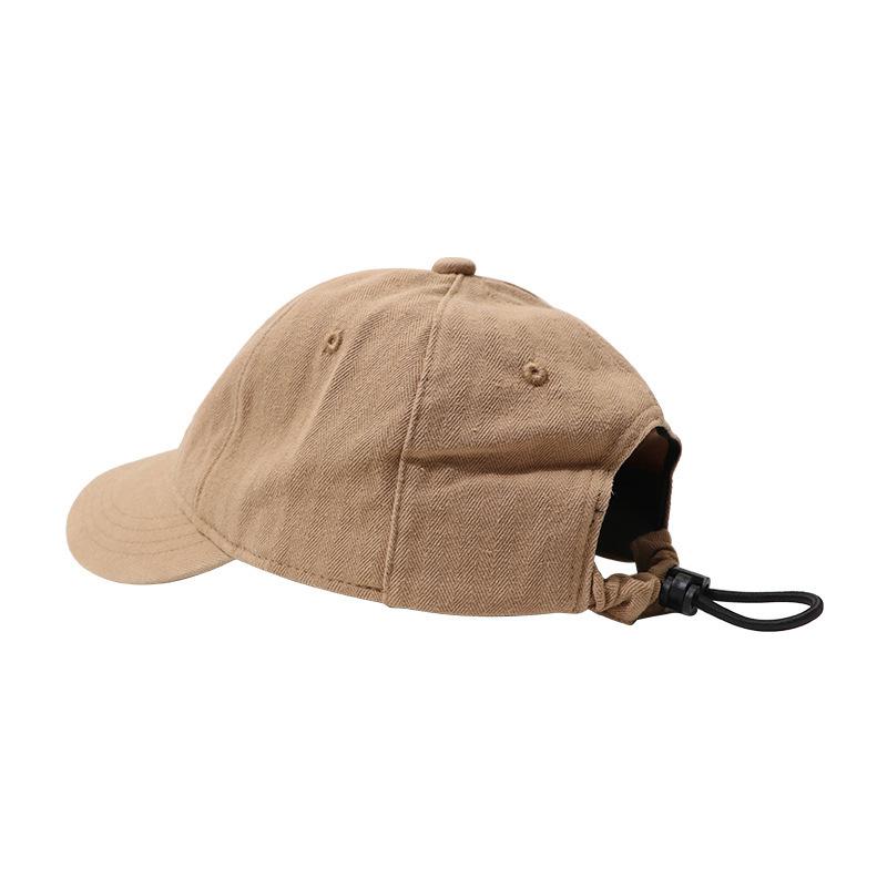 Elastic adjustment drawstring cap short brim hat men s thin retro solid color baseball cap women s tide summer M(56-58cm)
Elastic adjustment drawstring cap short brim hat men s thin retro solid color baseball cap women s tide summer M(56-58cm)