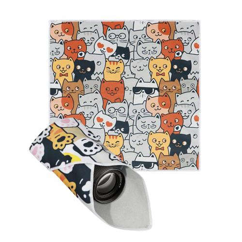 Самоклеящиеся полотенца с принтом кошек Tibemi, набор из 2 штук, 50*50 см, сумка-зонт, салфетка для ланча, для мальчиков и девочек, чехол для полотенца, обертка для камеры, обертка для ланч-бокса, косм
Самоклеящиеся полотенца с принтом кошек Tibemi, набор из 2 штук, 50*50 см, сумка-зонт, салфетка для ланча, для мальчиков и девочек, чехол для полотенца, обертка для камеры, обертка для ланч-бокса, косм