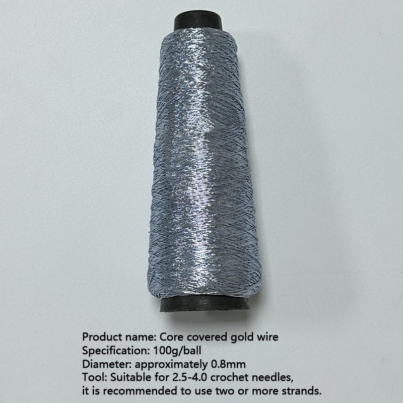 100 г/куля Блискуча срібляста вощена нитка Блискуча сталева дротяна кулькова нитка золота або срібла 0,8 мм
100 г/куля Блискуча срібляста вощена нитка Блискуча сталева дротяна кулькова нитка золота або срібла 0,8 мм