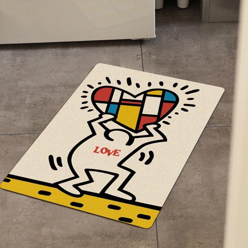 ins cute cartoon toilet bathroom soft diatom mud absorbent floor mat household toilet door non-slip foot pad 40X60cm 15.7X23.6in
ins cute cartoon toilet bathroom soft diatom mud absorbent floor mat household toilet door non-slip foot pad 40X60cm 15.7X23.6in