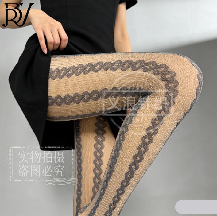 Jacquard lace floral mesh socks gray leggings large size stockings rhombus fishnet socks thin pantyhose high sense 45-80kg wear
Jacquard lace floral mesh socks gray leggings large size stockings rhombus fishnet socks thin pantyhose high sense 45-80kg wear