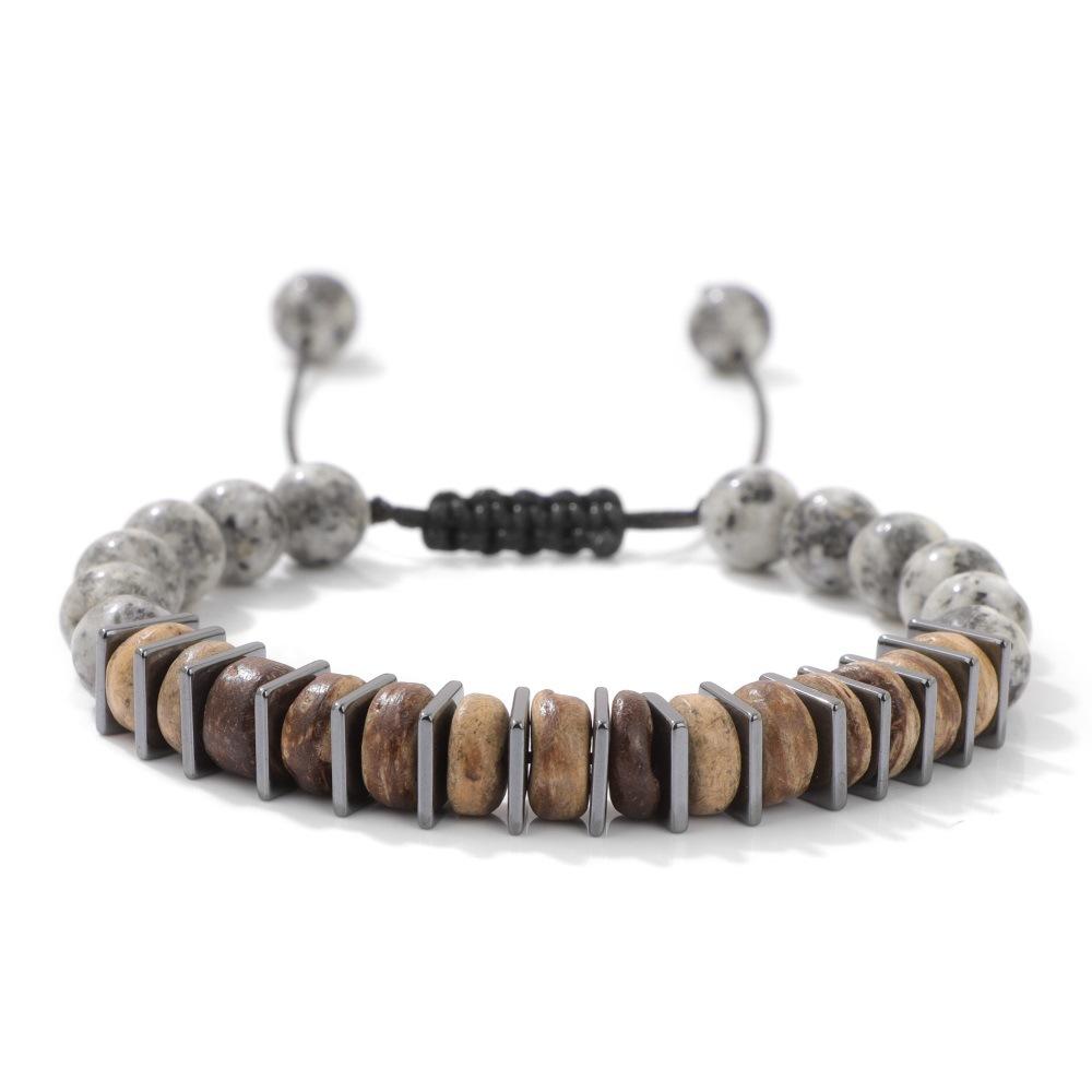 JYL TS Bracelet Braided Unisex Classic Design Enhances Charm & Stability gray granite троянди vale кольору
JYL TS Bracelet Braided Unisex Classic Design Enhances Charm & Stability gray granite троянди vale кольору