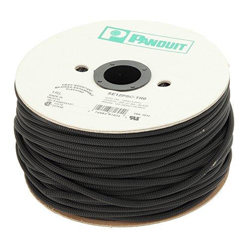 Panduit SE125PSC-LR0 Fray Resistant Braided Expandable Sleeving, 1.25-Inch Nominal I.D., Polyethylene Terephthalate, Black
Panduit SE125PSC-LR0 Fray Resistant Braided Expandable Sleeving, 1.25-Inch Nominal I.D., Polyethylene Terephthalate, Black