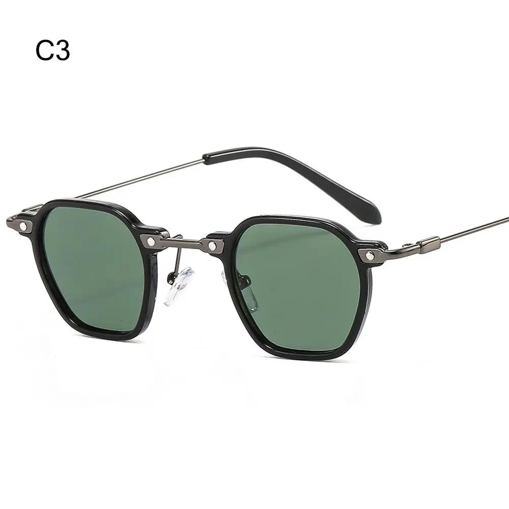 Fashion Polygon Frame Punk Sunglasses Avant Garde Ocean Color Hip Hop Shades Small Sun Glasses for Women & Men
Fashion Polygon Frame Punk Sunglasses Avant Garde Ocean Color Hip Hop Shades Small Sun Glasses for Women & Men