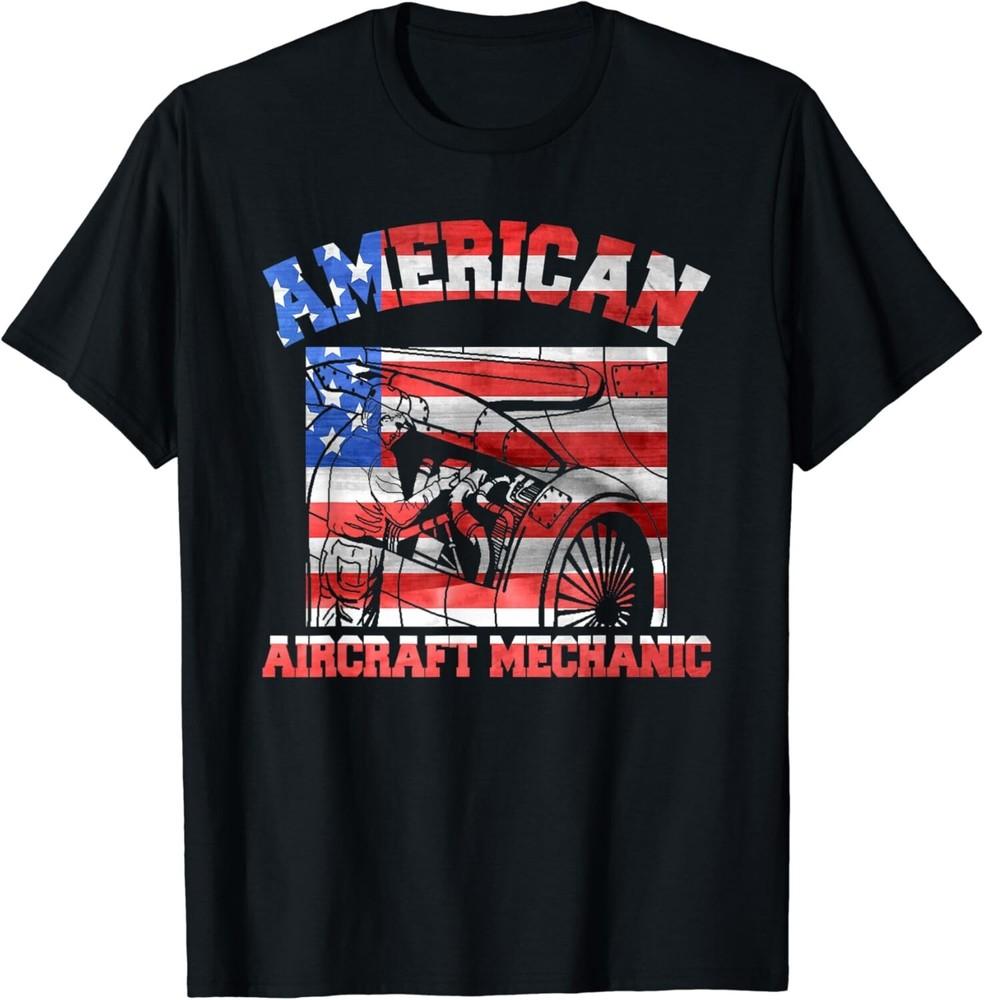 American Aircraft Mechanic Airlines Patriotic GIft Idea Gift Unisex T-Shirt M
American Aircraft Mechanic Airlines Patriotic GIft Idea Gift Unisex T-Shirt M