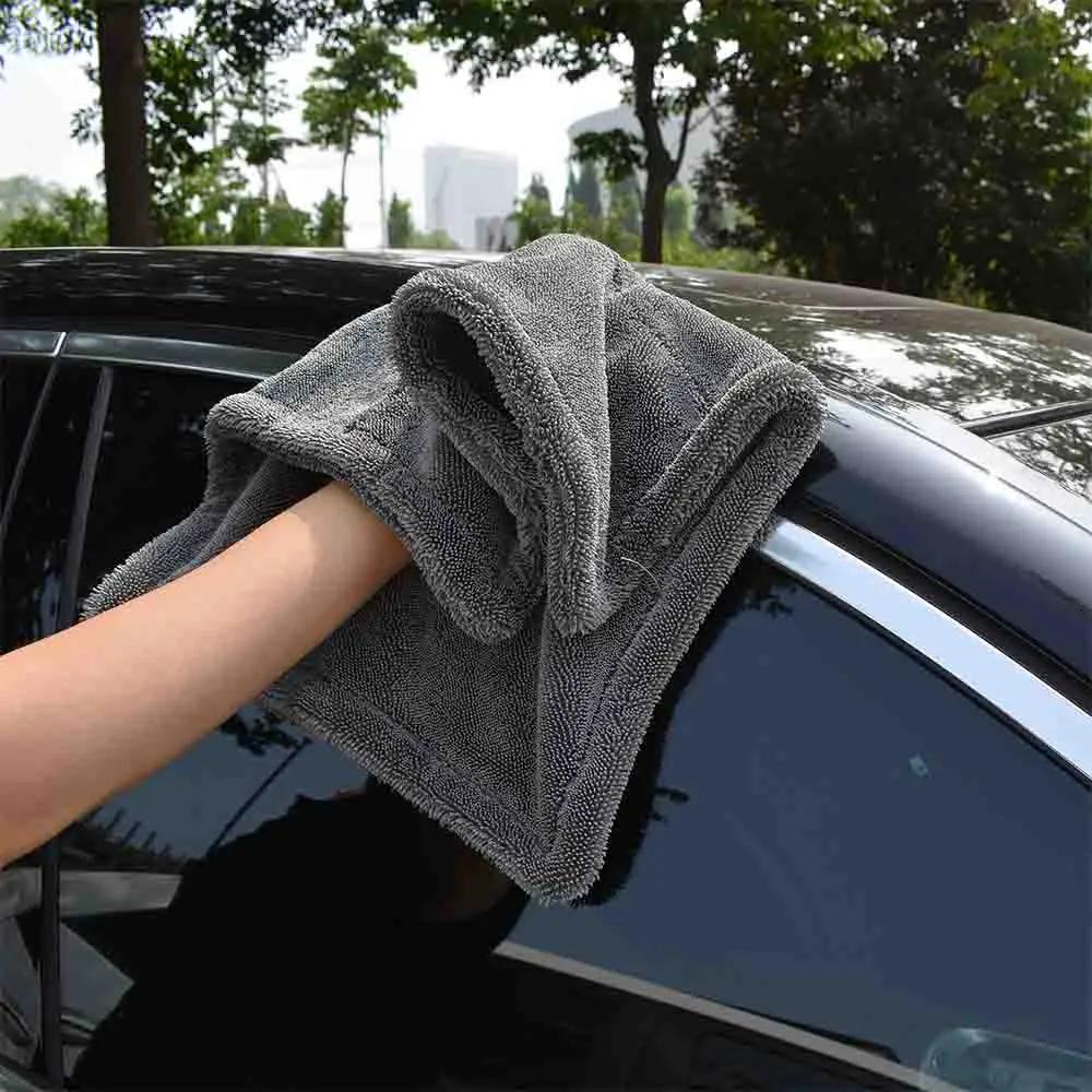 Car Twist Pile Microfiber Towel 1200GSM Cleaning Super Absorbent Drying Cloth Double Sided Twisted for Car Home Wash Detailing
Car Twist Pile Microfiber Towel 1200GSM Cleaning Super Absorbent Drying Cloth Double Sided Twisted for Car Home Wash Detailing