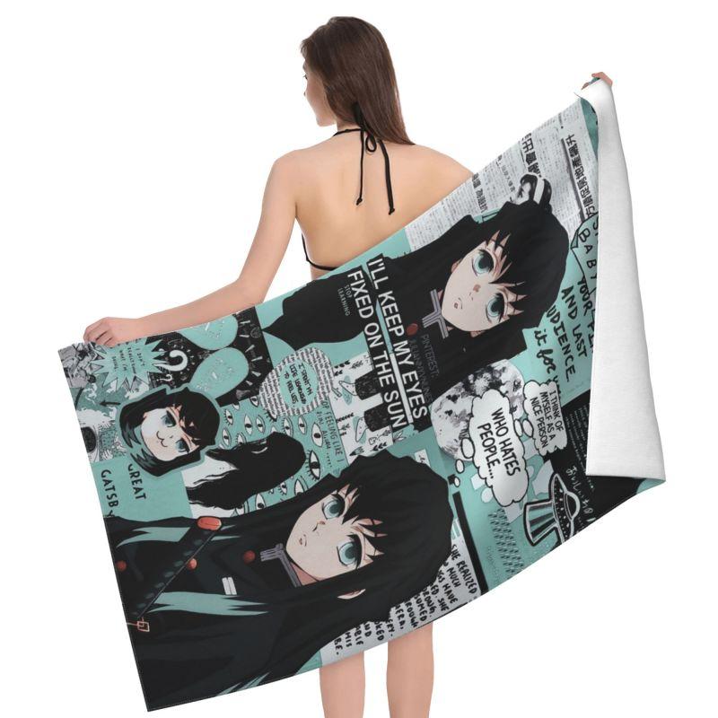 Cute Anime Muichiro Tokito Beach Towel Large Soft Absorbent Microfiber Quick Dry Bath Towels for Pool Camping Travel Swim Sports W30*H60(CM)
Cute Anime Muichiro Tokito Beach Towel Large Soft Absorbent Microfiber Quick Dry Bath Towels for Pool Camping Travel Swim Sports W30*H60(CM)