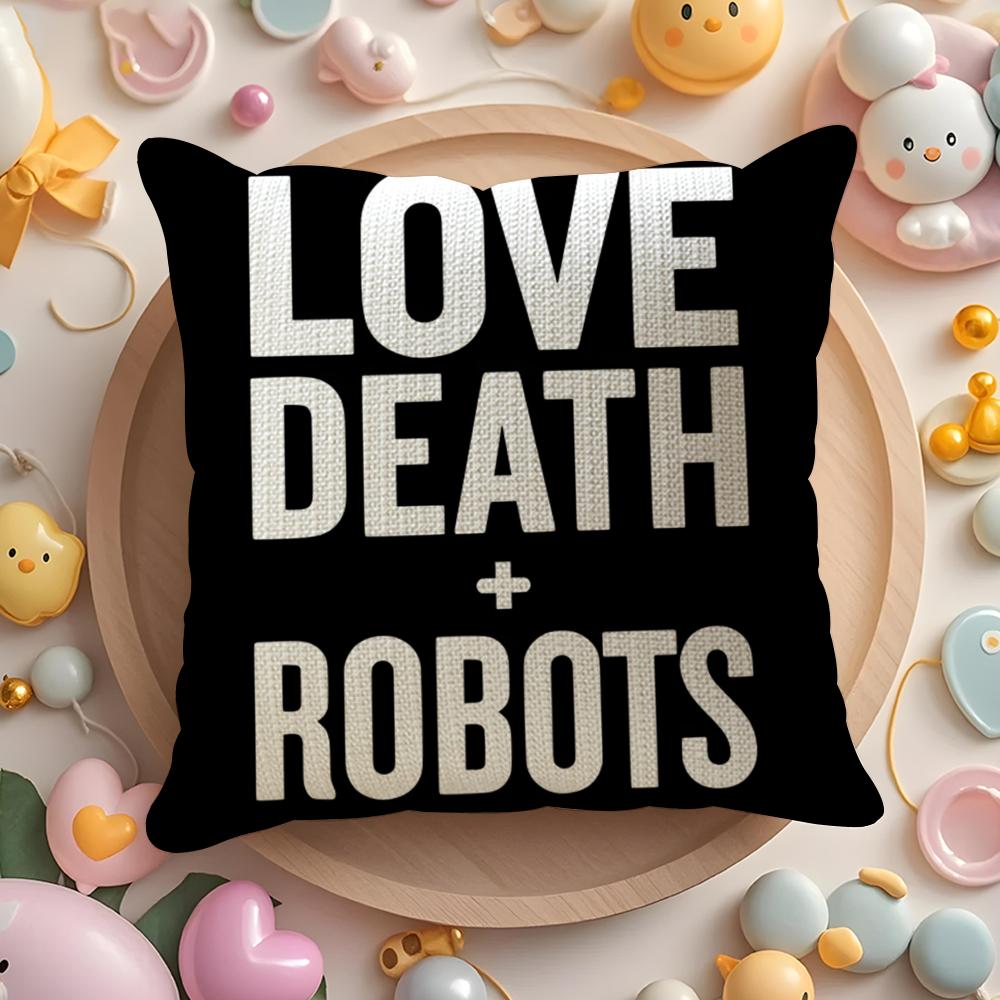 Adult animation plot LLove Death Robots Pillow Case Sofa Living Room Bedroom Headboard Backrest Cushion Square Cushion 30X30cm
Adult animation plot LLove Death Robots Pillow Case Sofa Living Room Bedroom Headboard Backrest Cushion Square Cushion 30X30cm