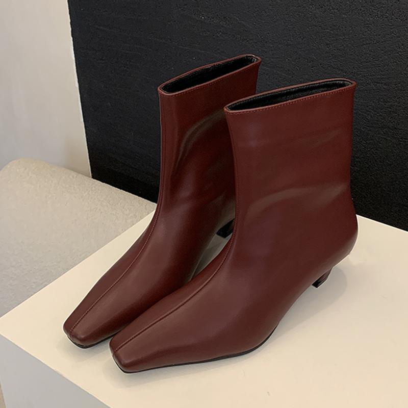 Модные Liyke Осень Зима Сохраняющие тепло Короткий плюш Модные ботинки для женщины Маленький квадратный носок Низкий каблук Женские банкетные туфли Ботильоны 35 вино красного
Модные Liyke Осень Зима Сохраняющие тепло Короткий плюш Модные ботинки для женщины Маленький квадратный носок Низкий каблук Женские банкетные туфли Ботильоны 35 вино красного