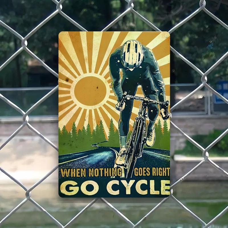 Antique Metal Bicycle Sign - Rustic Iron Wall Art Cycling Plaque, Inspirational Riding Decoration, Weatherproof Outdoor Poster, 20x30cm(7.8x11.8inch)
Antique Metal Bicycle Sign - Rustic Iron Wall Art Cycling Plaque, Inspirational Riding Decoration, Weatherproof Outdoor Poster, 20x30cm(7.8x11.8inch)