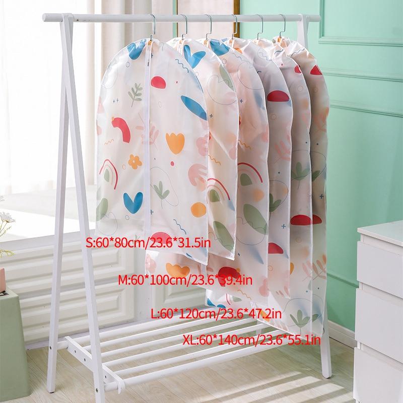 Сумка для одежды, подвесной пылезащитный чехол для свадебного платья, чехол для костюма, пальто, прозрачный полностью закрытый чехол для одежды с застежкой-молнией 60x140
Сумка для одежды, подвесной пылезащитный чехол для свадебного платья, чехол для костюма, пальто, прозрачный полностью закрытый чехол для одежды с застежкой-молнией 60x140