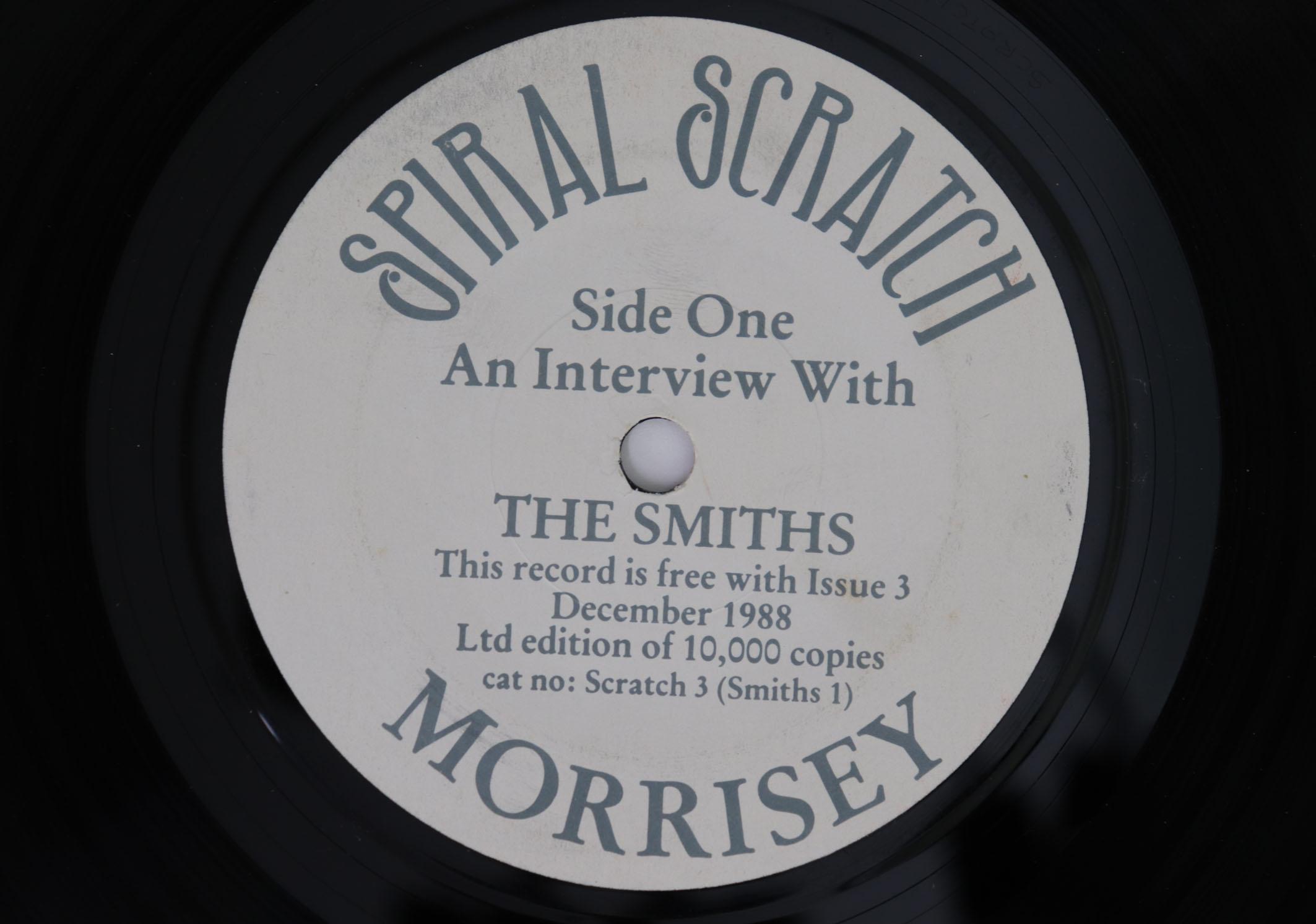 7inch Record MORRISEY An Interview With The Smiths SCRATCH3 SPIRAL SCRATCH 1988 UK Rock Used
7inch Record MORRISEY An Interview With The Smiths SCRATCH3 SPIRAL SCRATCH 1988 UK Rock Used