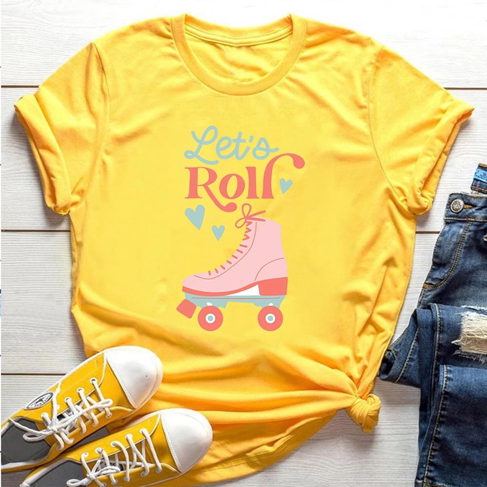 Lets Roll Shirt Fun Roller Skate Shirts Retro Summer Kid Tshirt 80s Kid Tee 90s Kid Tees Women Summer Retro Short Sleeve Tops 4XL
Lets Roll Shirt Fun Roller Skate Shirts Retro Summer Kid Tshirt 80s Kid Tee 90s Kid Tees Women Summer Retro Short Sleeve Tops 4XL