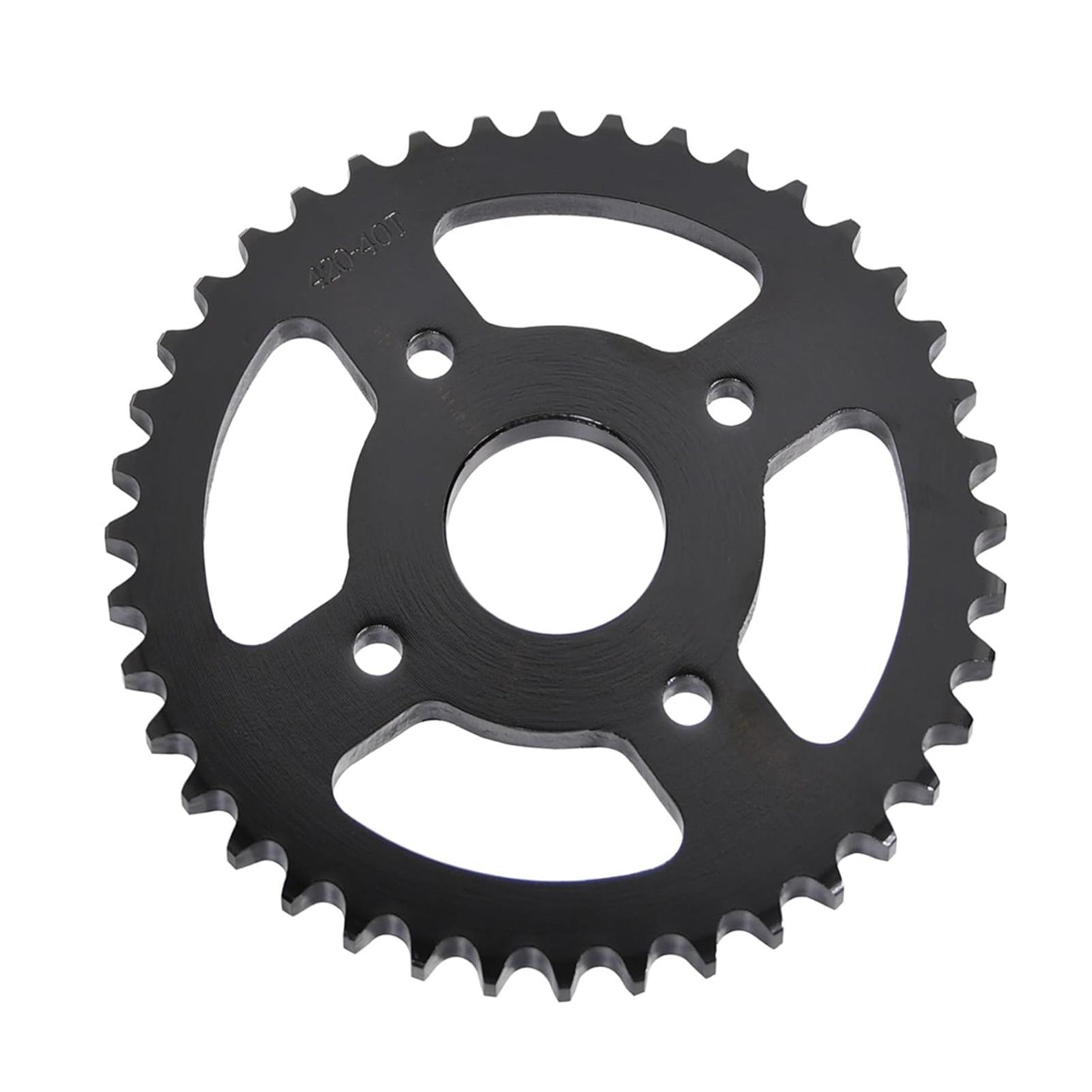 35 Chain Sprocket 40 Tooth Sprocket Mini Bike Rear Sprocket for CC100X CK100 Baja DB30 TaoTao GK80 Mini Bike Dirt Bikes чорний
35 Chain Sprocket 40 Tooth Sprocket Mini Bike Rear Sprocket for CC100X CK100 Baja DB30 TaoTao GK80 Mini Bike Dirt Bikes чорний