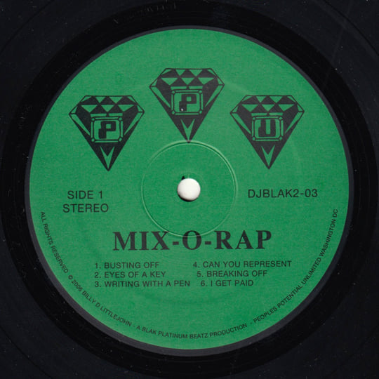 12inch Record MIX-O-RAP - Eyes Of A Key DJBLAK203 Peoples Potenti 2018 US Dance & Electronica
12inch Record MIX-O-RAP - Eyes Of A Key DJBLAK203 Peoples Potenti 2018 US Dance & Electronica