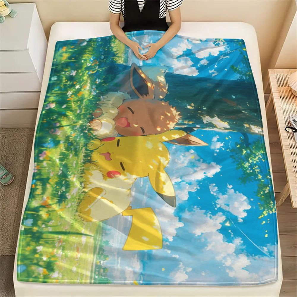 Pokemon Universal Furniture Flannel Blanket, Warm Printed Cover for Bed, Sofa, Chair, Journey and Picnic.-TING 75x90cm
Pokemon Universal Furniture Flannel Blanket, Warm Printed Cover for Bed, Sofa, Chair, Journey and Picnic.-TING 75x90cm