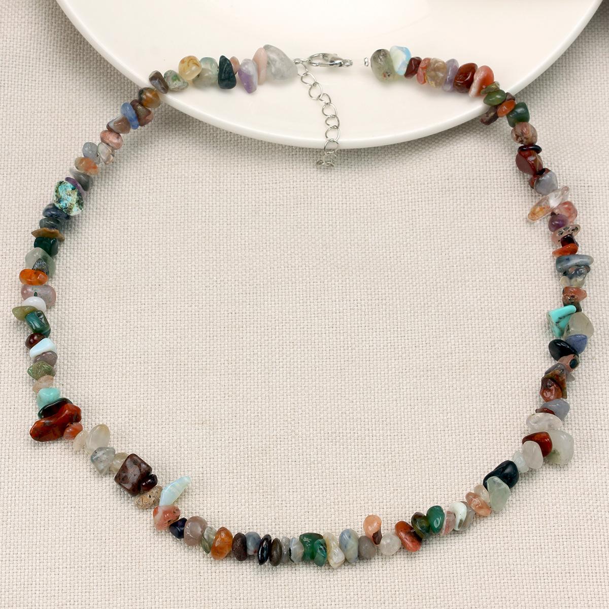 Men s Natural Stone Beaded Necklace,Classic Unique Metal Bead Choker,Bohemian Style Jewelry Gift
Men s Natural Stone Beaded Necklace,Classic Unique Metal Bead Choker,Bohemian Style Jewelry Gift