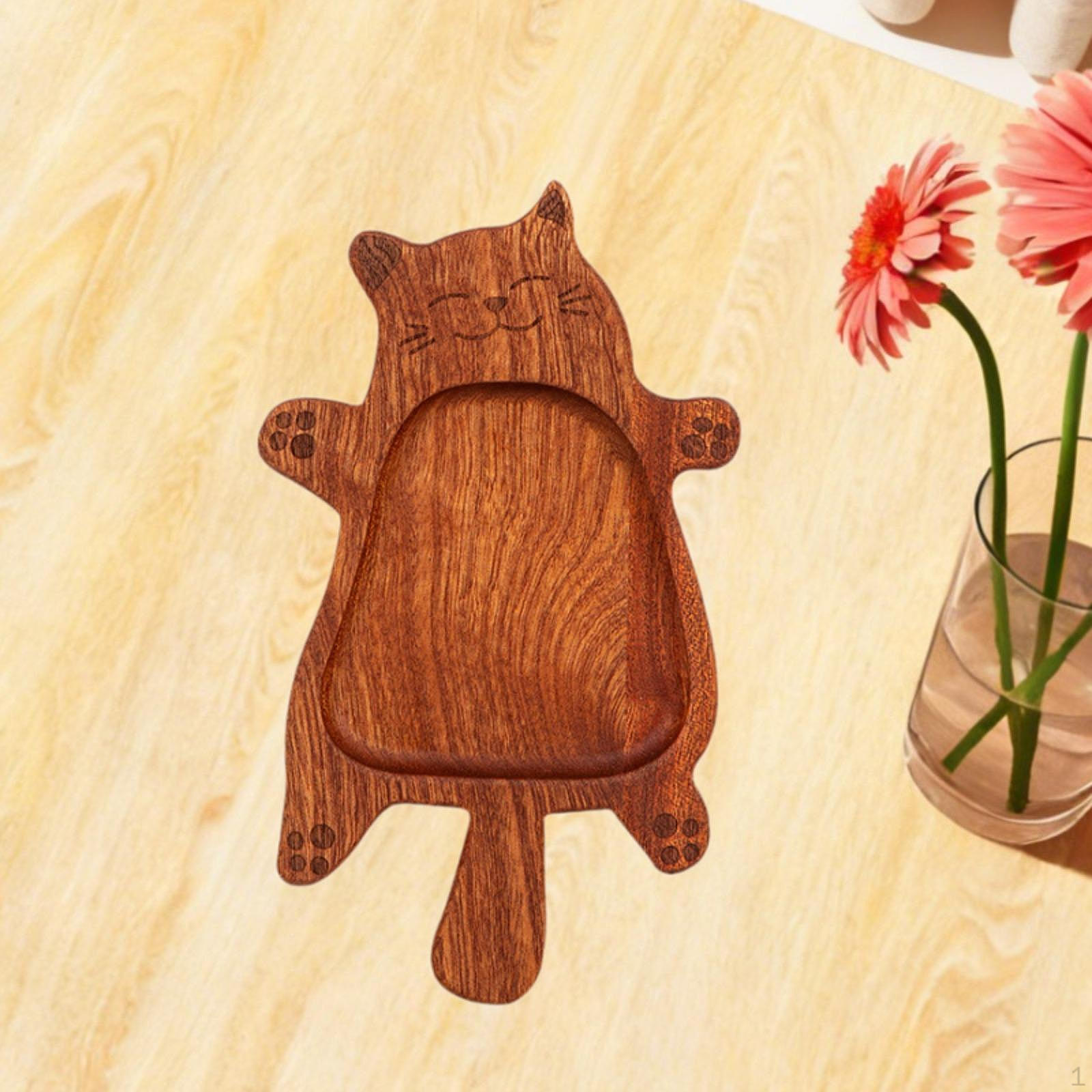 Wood Serving Tray Decorative Plate Festivals Ornament Decor Fruits Holder Wooden Food Dish for Cat Left 21cmx12.5cm
Wood Serving Tray Decorative Plate Festivals Ornament Decor Fruits Holder Wooden Food Dish for Cat Left 21cmx12.5cm