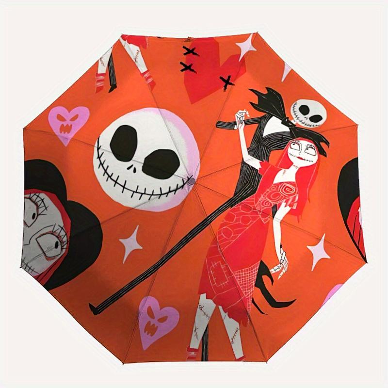 1pc Nightmare Before Christmas Automatic Folding Umbrella, Compact Portable Travel Umbrella, Perfect Gift for Friends yy250806046
1pc Nightmare Before Christmas Automatic Folding Umbrella, Compact Portable Travel Umbrella, Perfect Gift for Friends yy250806046