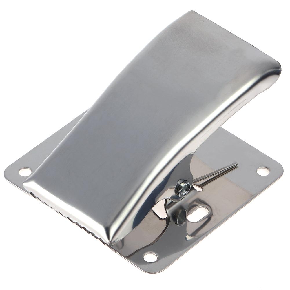 Stainless Steel Deep-jaw Fish Tail Clip Fish Cleaning Clamp with Mounting Base Bait Fishing Board Tackle Table Board Accessories срібний
Stainless Steel Deep-jaw Fish Tail Clip Fish Cleaning Clamp with Mounting Base Bait Fishing Board Tackle Table Board Accessories срібний