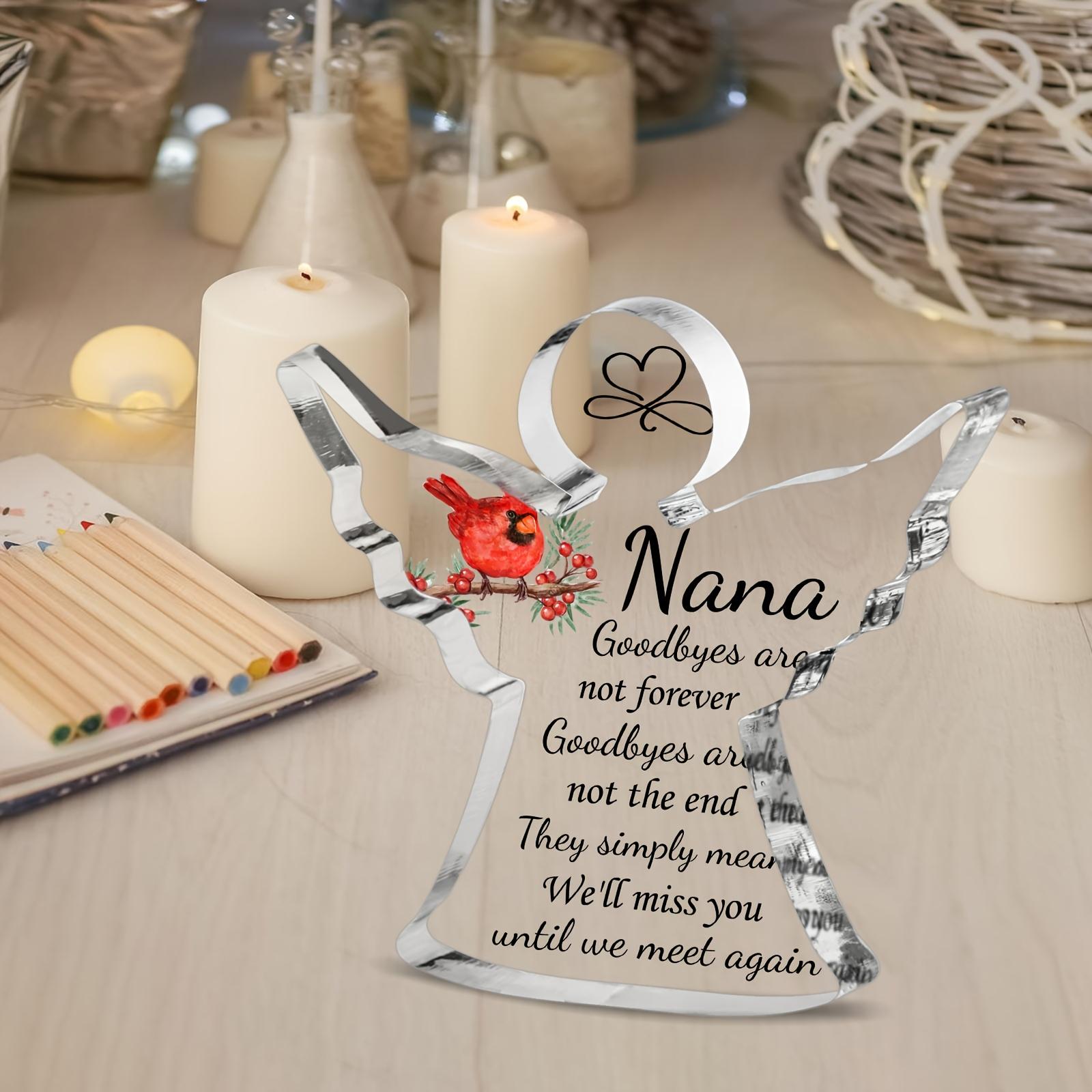 Angel Memorial Statue with Heartfelt Sympathy Message, Desktop Memorial Decor for Grandma, Bereavement Gift, Easter & Remembrance Display, Condolenc 10*10cm
Angel Memorial Statue with Heartfelt Sympathy Message, Desktop Memorial Decor for Grandma, Bereavement Gift, Easter & Remembrance Display, Condolenc 10*10cm