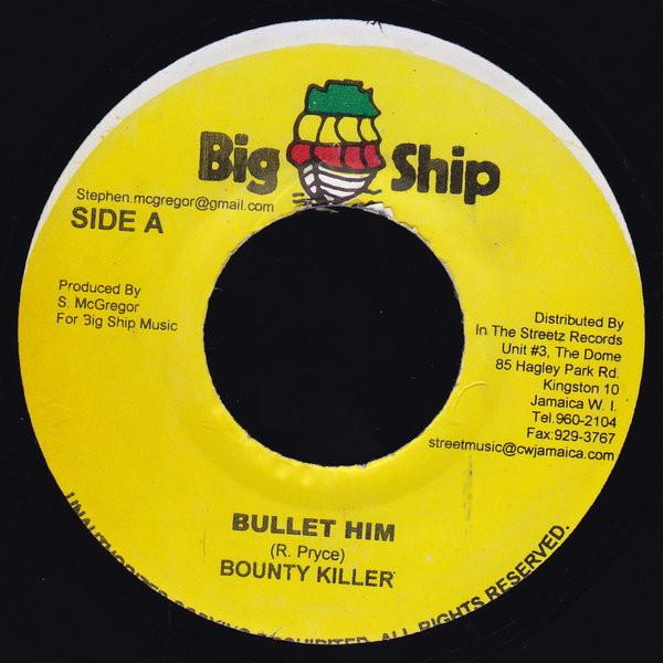 7-дюймовая пластинка BOUNTY KILLER Bullet Him NONE Big Ship 2007 Ямайка Регги Ска Даб Б/у
7-дюймовая пластинка BOUNTY KILLER Bullet Him NONE Big Ship 2007 Ямайка Регги Ска Даб Б/у