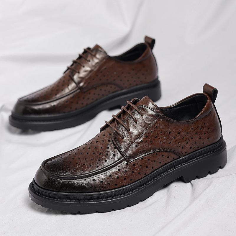 Cool leather shoes 2025 summer new breathable men s casual leather shoes hollow sandals hole shoes 2025 38
Cool leather shoes 2025 summer new breathable men s casual leather shoes hollow sandals hole shoes 2025 38